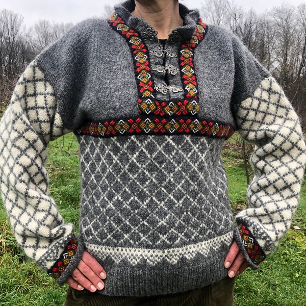 Scandinavian Sweater - Etsy