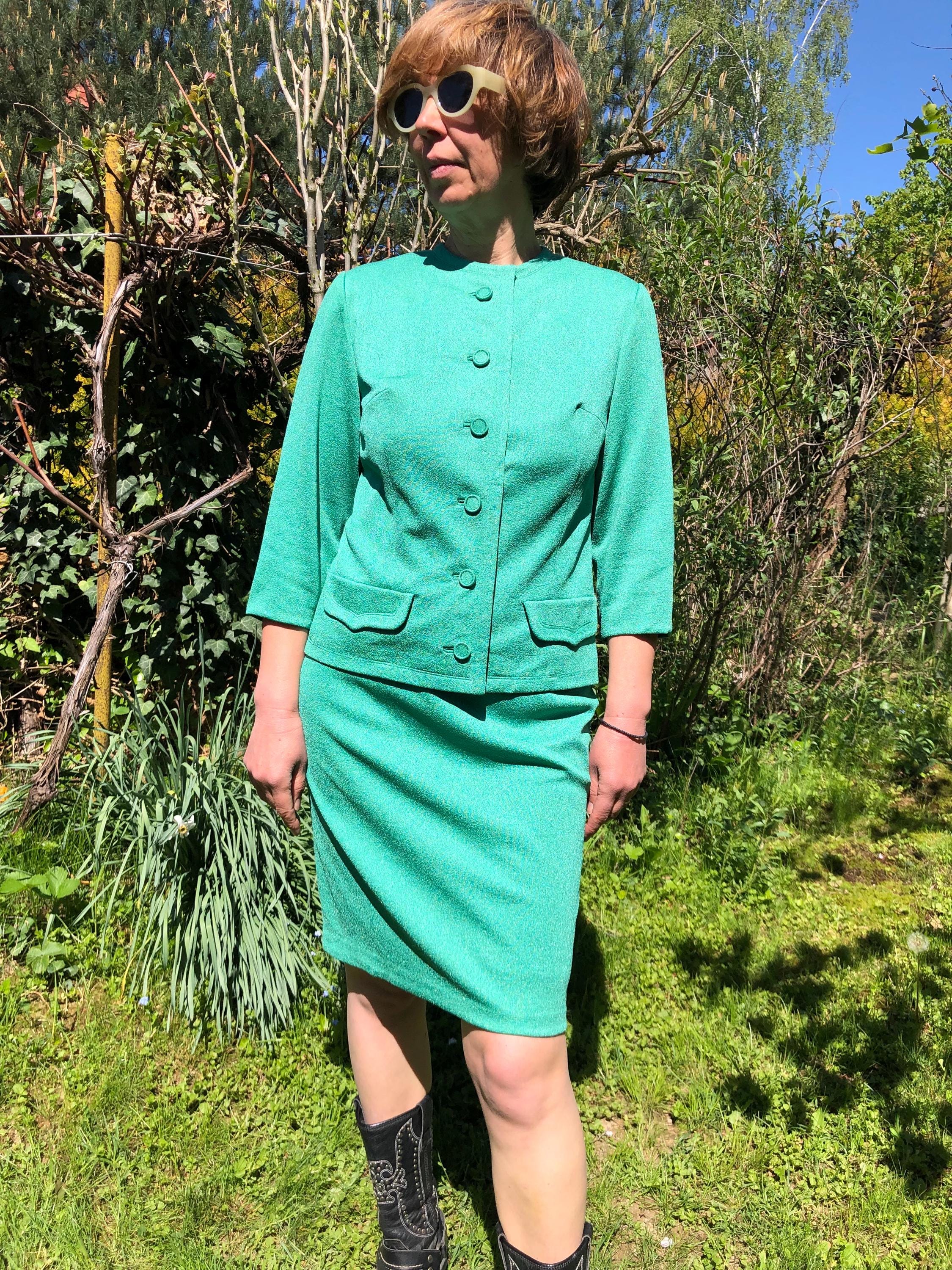 Tippi Hedren Green Suit - Etsy