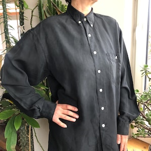 80s Silk Blouse - Etsy 80s Silk Blouse - Etsy