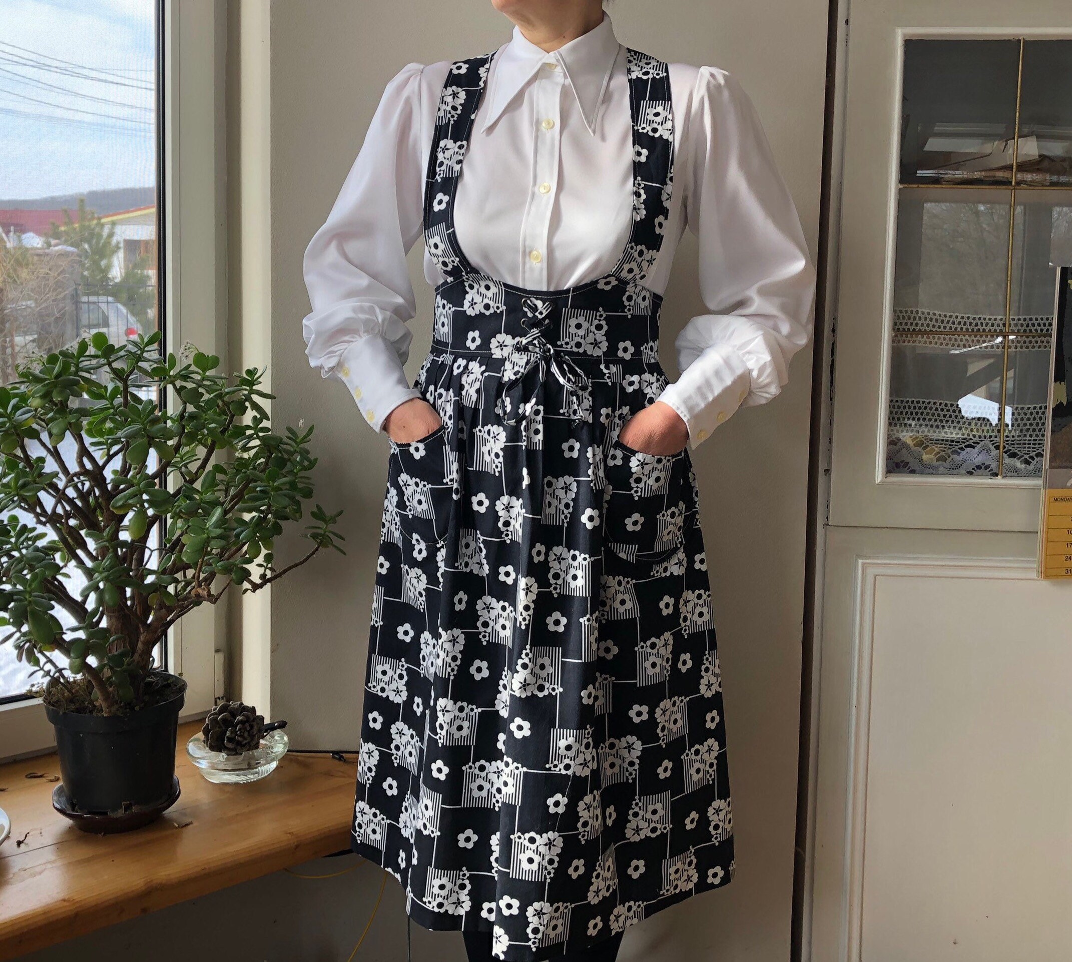 スカート Soor ploom Enola Pinafore Floral print Soor Ploom Enola Pinafore - Meadow Print – Casp Baby Mommy