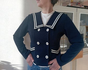vintage sailor jacket
