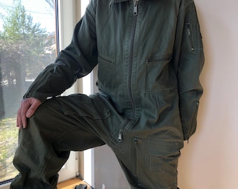 Military Flight Suit Size 40R Flyers Summer Coveralls CWU-27/P