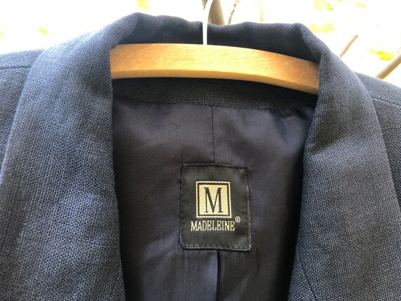 2ND Martine - Viscose Knit - Navy Blazer