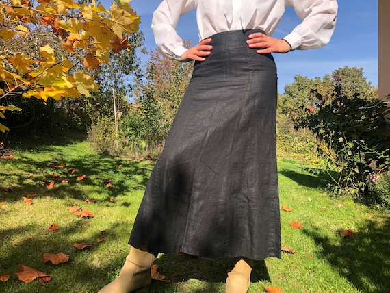 90s black clearance skirt