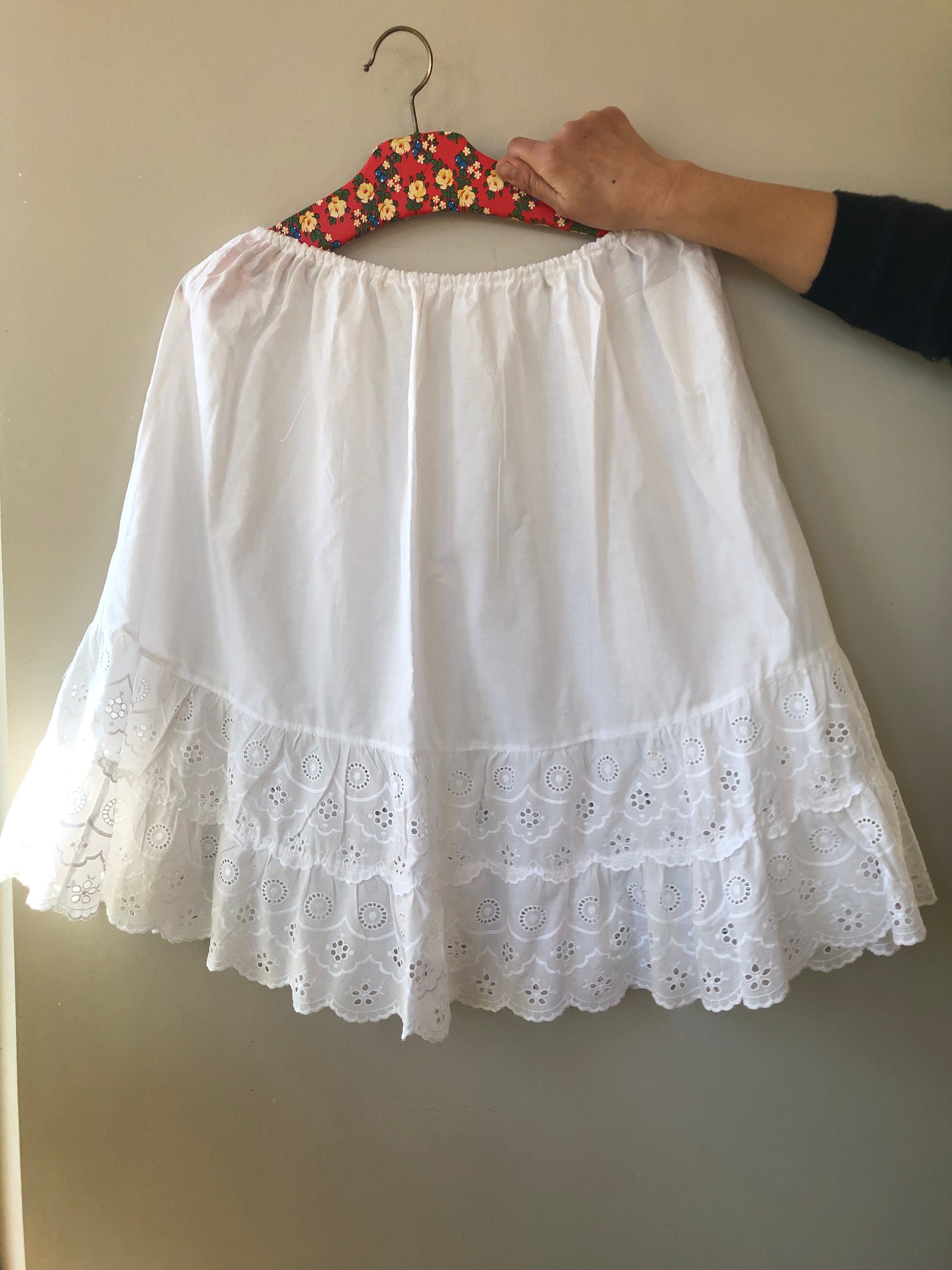 White Lace Petticoat 