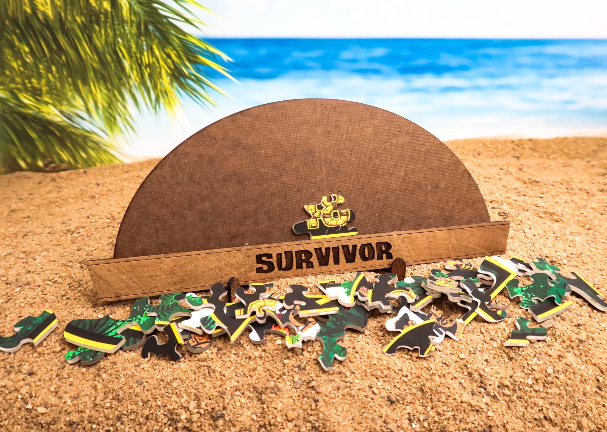 Survivor Puzzle Replica - 48 Half Circle Puzzle - Episode 6 - Etsy
