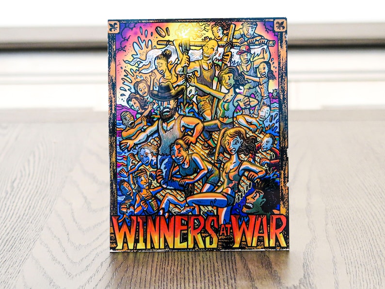 Survivor: Winner's at War UV Print on Acrylic Designed by Erik Reichenbach image 2