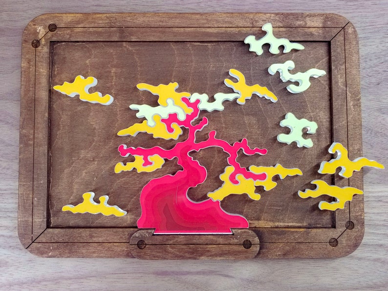 Survivor Puzzle Replica Tree Puzzle Winners at War | Etsy