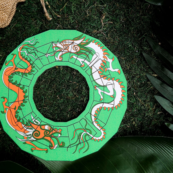 Survivor Puzzle Replica - Season 42 - Two Dragon Puzzle