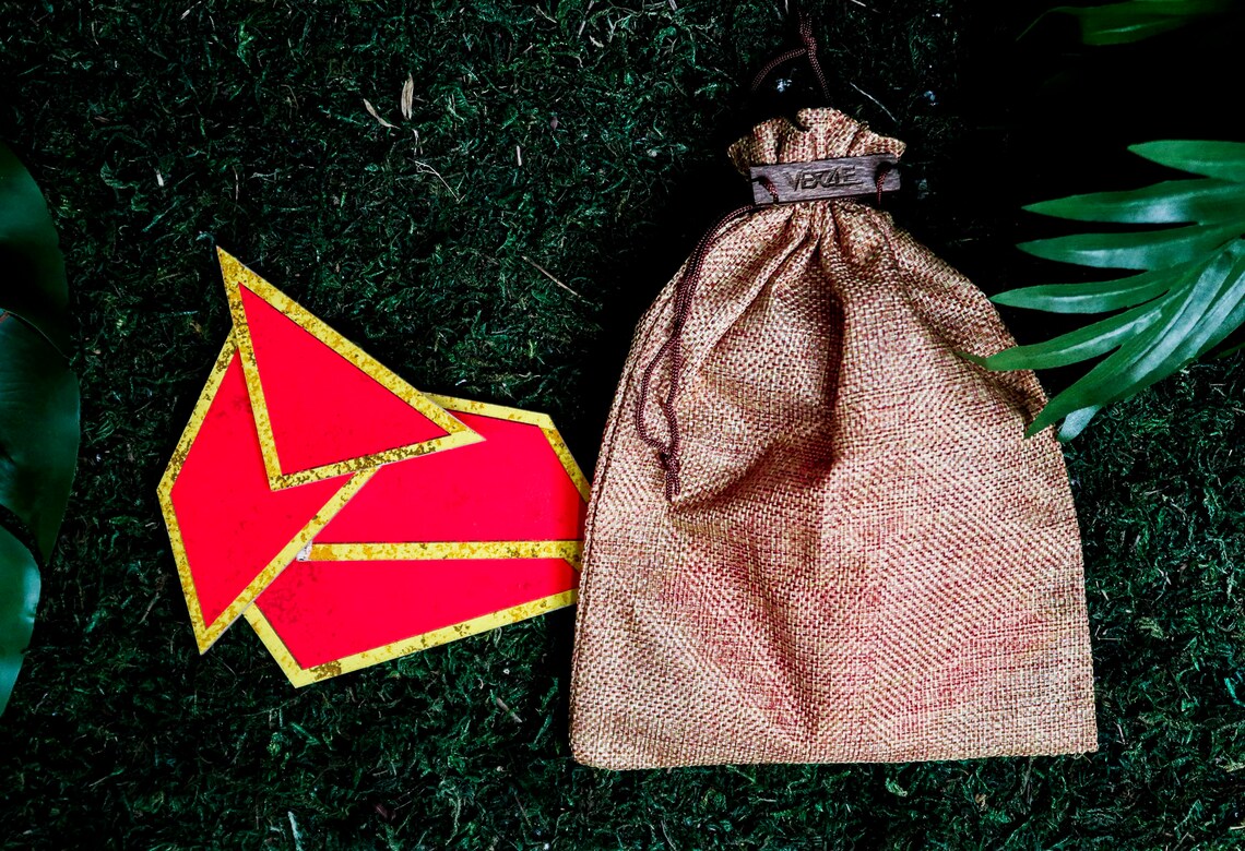 Survivor Puzzle Replica - Four Piece Triangle Square Puzzle ...