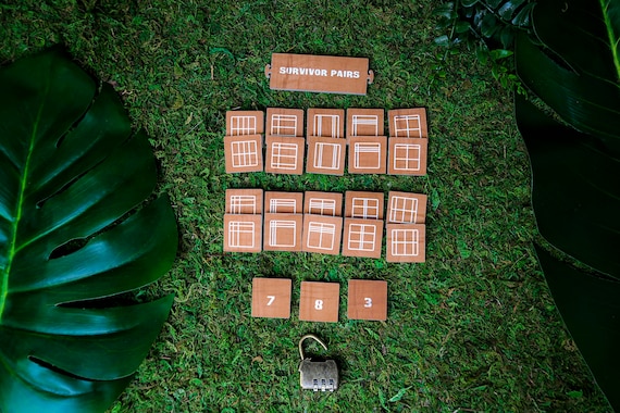 Survivor Puzzle Replica - Pairs and Lock Puzzle - S45 - Etsy