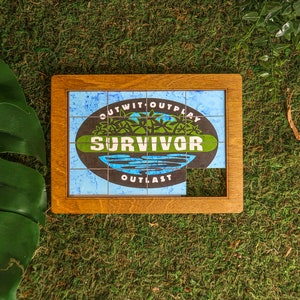 Survivor Puzzle Replica - 4x4 Slide Puzzle