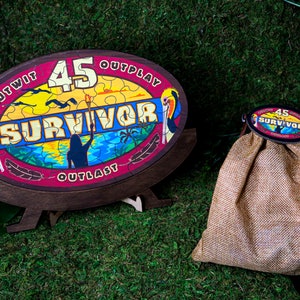 Survivor Puzzle Replica - 45 Logo Puzzle