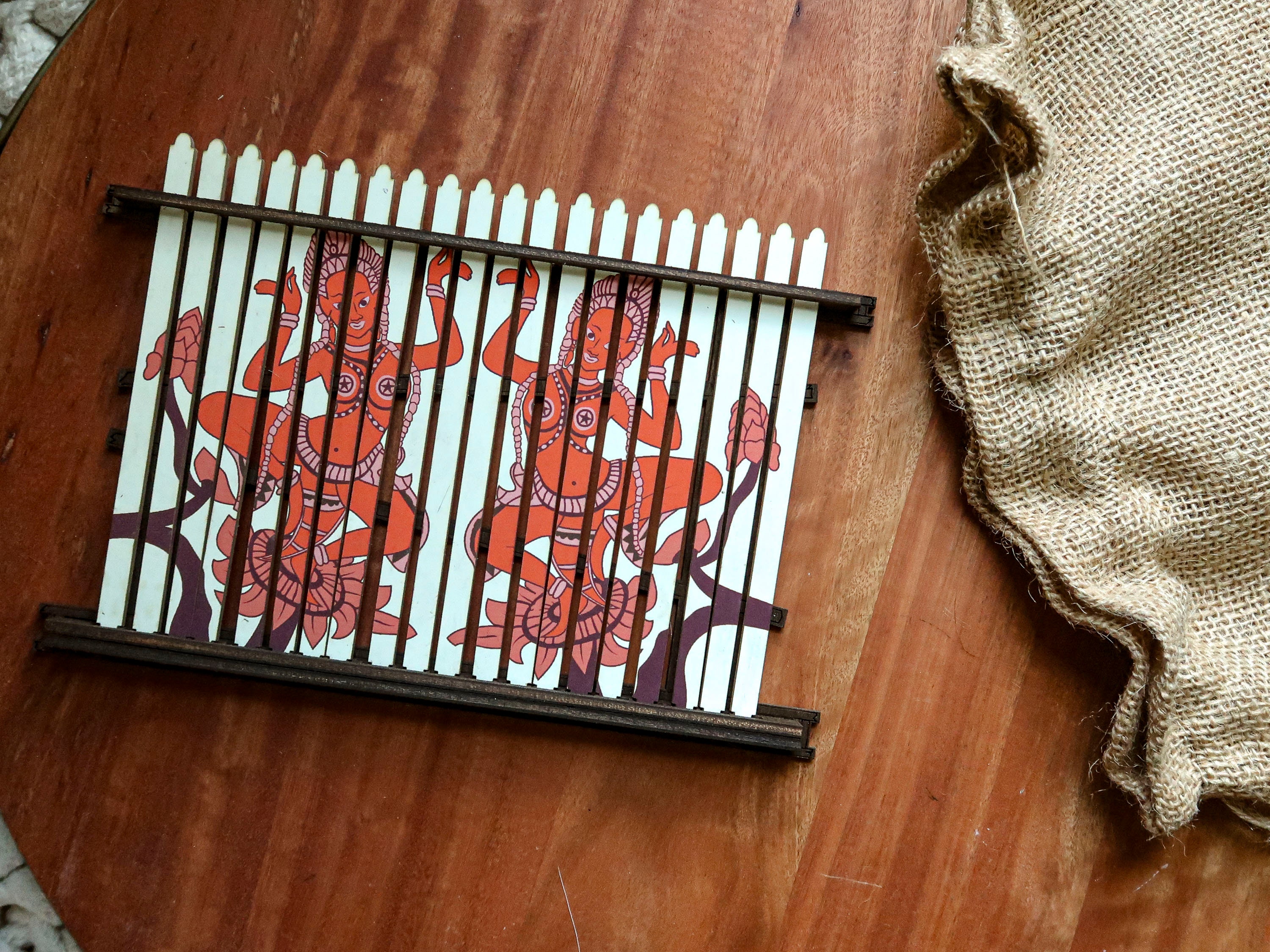 Survivor Puzzle Replica Plank Puzzle S31e2 Cambodia Etsy