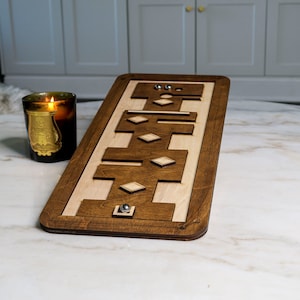Survivor Puzzle Replica - Table Maze Puzzle - Survivor 43