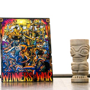 Survivor: Winner's at War UV Print on Acrylic Designed by Erik Reichenbach image 3