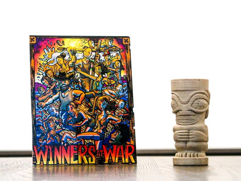 Survivor: Winner's at War UV Print on Acrylic Designed by Erik Reichenbach image 3