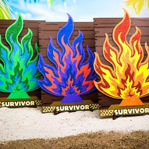 Survivor Puzzle Replica - Fire Puzzle - S48 - New Colorways