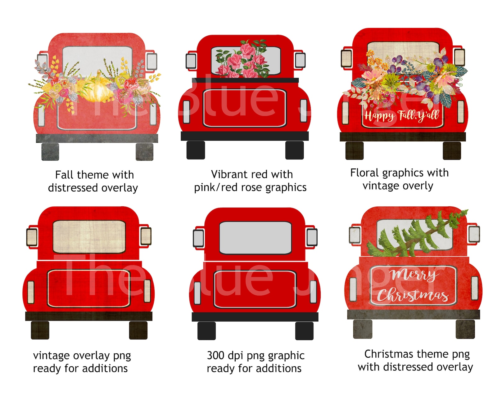 Free Vintage Farmhouse Truck Printable