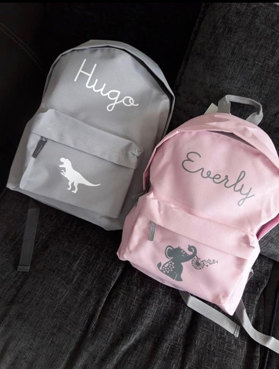 name on backpack