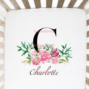 personalised cot bed bedding