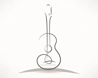 Dibujos guitarra española