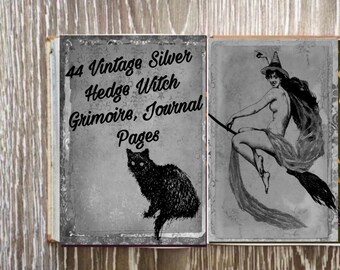 Silver Hedge Witch Grimoire, Book of Shadows Pages