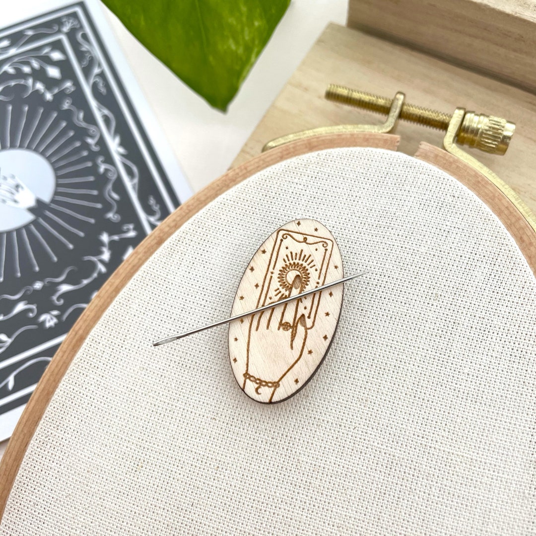 Tarot Needle Minder Wooden Needle Nanny Tarot Chart Needle Etsy New