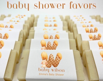 50 piece, Baby Shower Soap Favor, Baby Girl Shower, Gifts for Guests, Mini Guest Soap, Bridal Party Favors