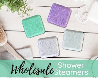 Wholesale Shower Steamers | Bulk Handmade Shower Bombs | Assorted Aromatherapy Scents