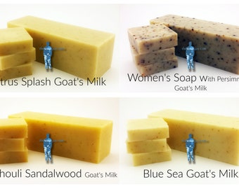 1 Wholesale Handmade Goat's Milk Soap Loaves | Handmade Loaf use for Resale, Favors, Local Shops, Boutique Hotels | Olive Oil Soap