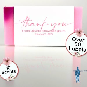 50 piece, Baby Shower Soap Favor, Baby Girl Shower, Gifts for Guests, Mini Guest Soap, Bridal Party Favors