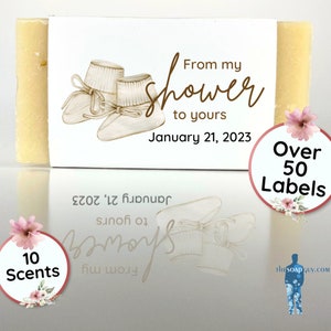 50 piece, Baby Shower Soap Favor, Boy Baby Shower Favors, Gifts for Guests, Mini Guest Soaps, Bridal Shower Favors