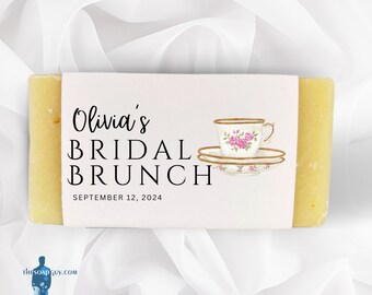 50 Piece Bridal Brunch Soap Favors | Handmade Guest Bars