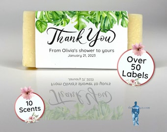 50 piece, Bridal Shower Soap Favor, Wedding Favors, Gifts for Guests, Mini Guest Soaps, Baby Shower Favors