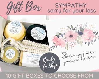 Sorry for Your Loss Gift Box, Sympathy Gift Set, Send to Family, Friend, Co-Worker