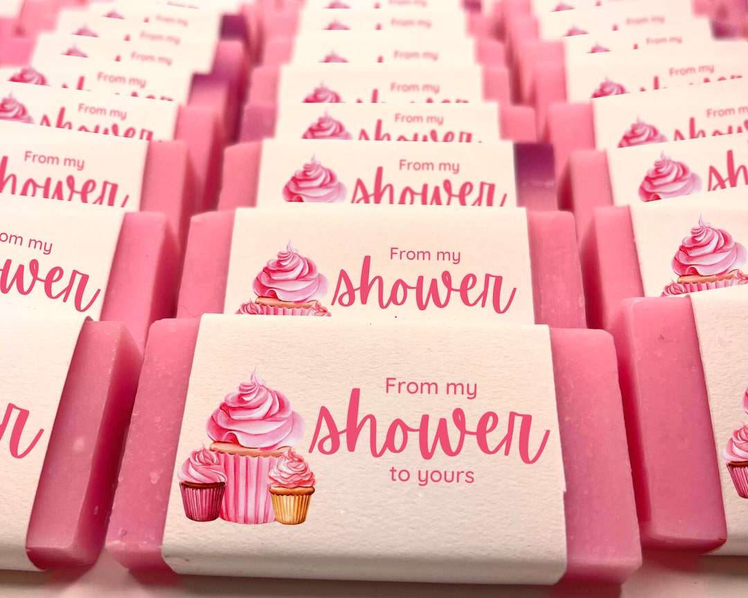 50 Piece, Baby Shower Soap Favor, Baby Girl Shower, Gifts for Guests