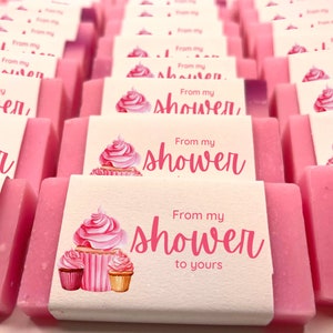 50 piece, Baby Shower Soap Favor, Baby Girl Shower, Gifts for Guests, Mini Guest Soap, Bridal Party Favors