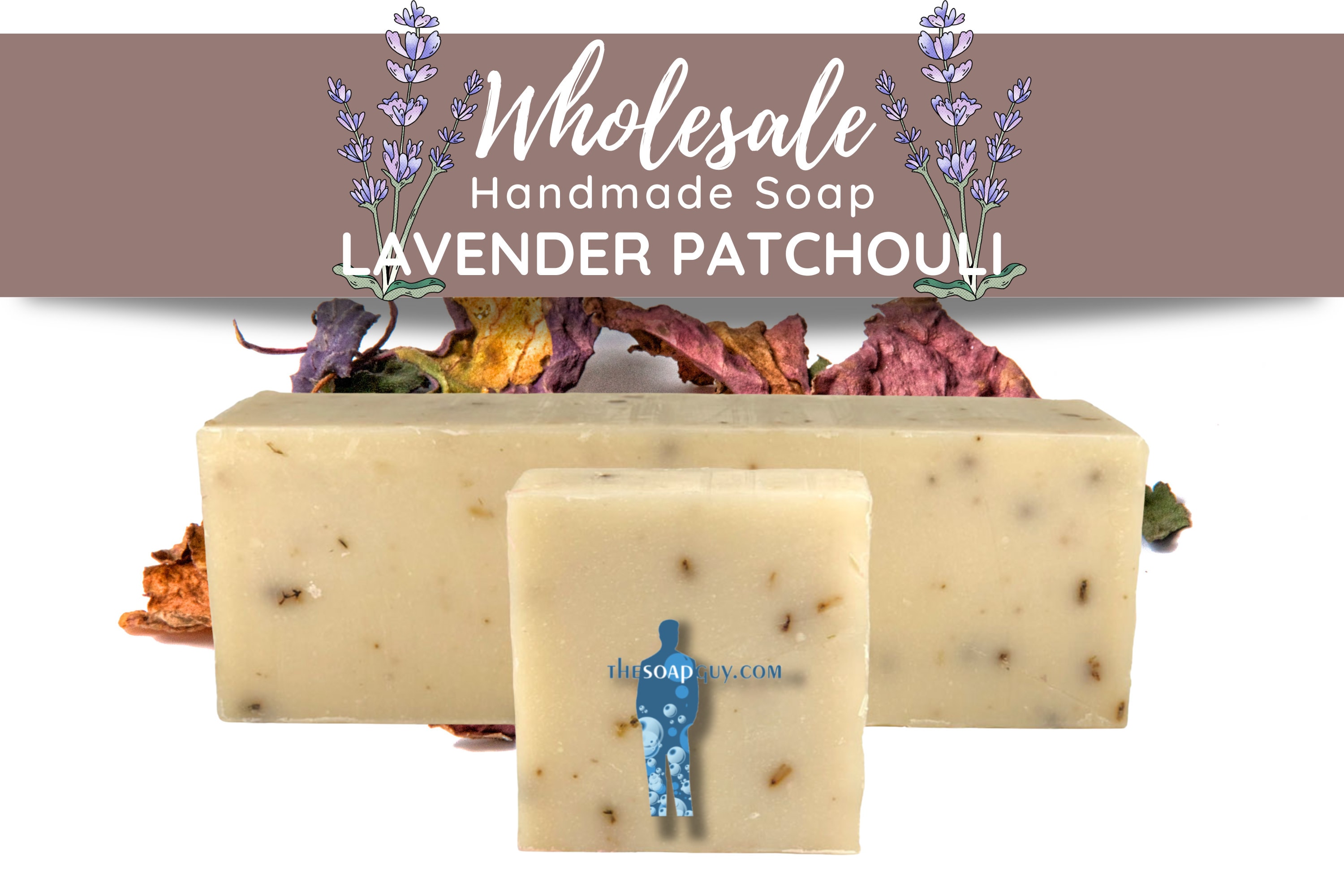 Lavender Patchouli Soap | Handmade Soap, Natural Soap, Vegan Soap, Homemade Soap, Wholesale Soap, Bulk Favors Soap, Cut Into Bar Soap