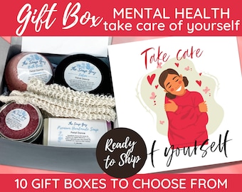 Sending You Love and Hugs Gift Box | Self-Care Spa Gift Set | Thinking of You Gift for Her