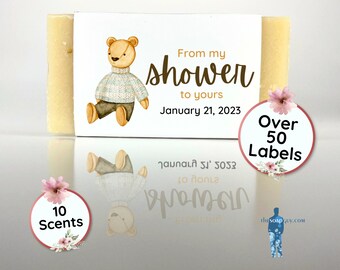 50 piece, Baby Shower Soap Favor, Gender Neutral Shower, Gifts for Guests, Mini Guest Soap