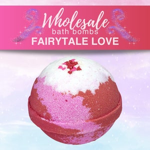 Fairytale Love Wholesale Bath Bombs, Wholesale Bulk Bath Fizzies, Baby Bridal Shower Favors, Birthday Party