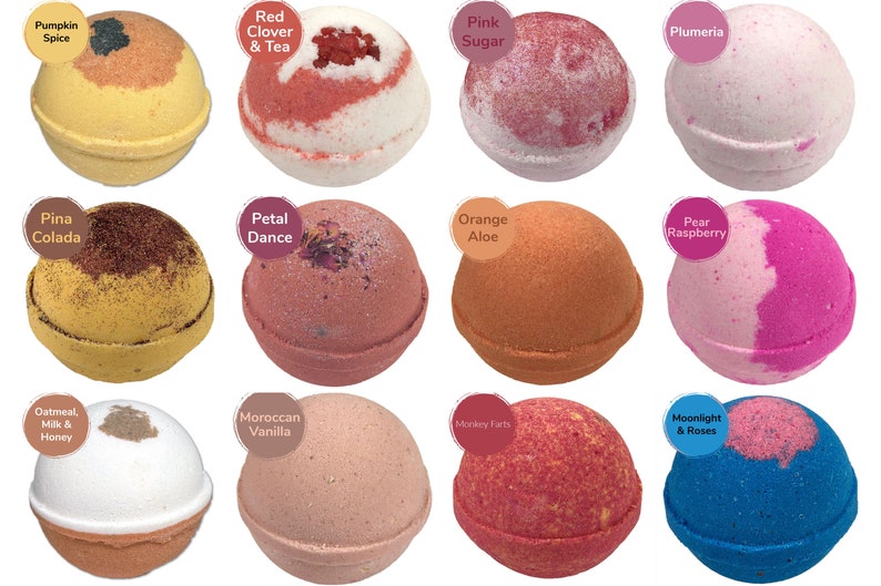 Make Your Own Assorted Wholesale Bath Bombs, Make your own gift sets, scents for kids, men and more image 4