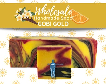 Gobi Gold Soap | Handmade Soap, Natural Soap, Vegan Soap, Homemade Soap, Wholesale Soap, Bulk Favors Soap, Cut Into Bar Soap