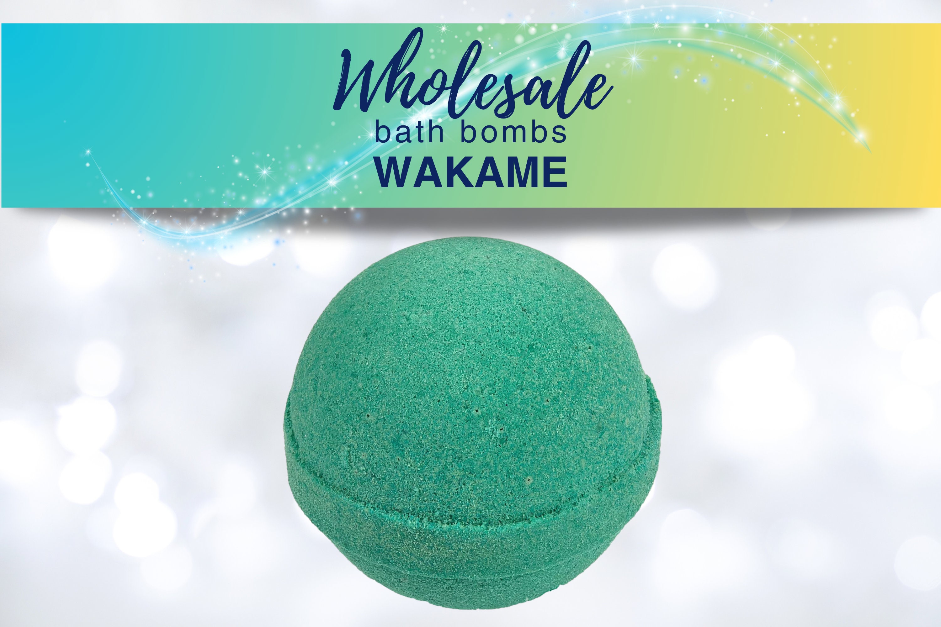 Wakame Wholesale Bath Bombs, Wholesale Bulk Bath Fizzies, Baby Bridal Shower Favors, Birthday Party
