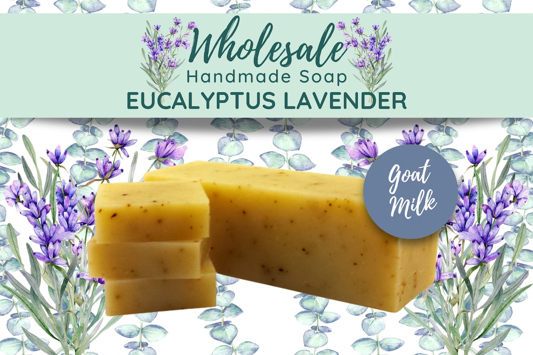 Eucalyptus Lavender Goat Milk Soap | Handmade Natural Bar Soap ...