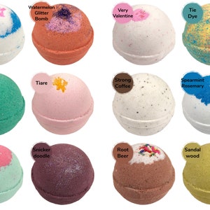 Make Your Own Assorted Wholesale Bath Bombs, Make your own gift sets, scents for kids, men and more image 2