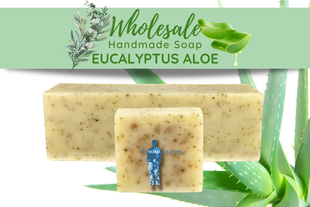 Eucalyptus Aloe Soap Loaf | Handmade Vegan Bar Soap | Wholesale Bulk ...