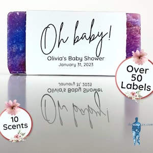 50 piece, Baby Shower Soap Favor, Baby Girl Shower, Gifts for Guests, Mini Guest Soap, Bridal Party Favors