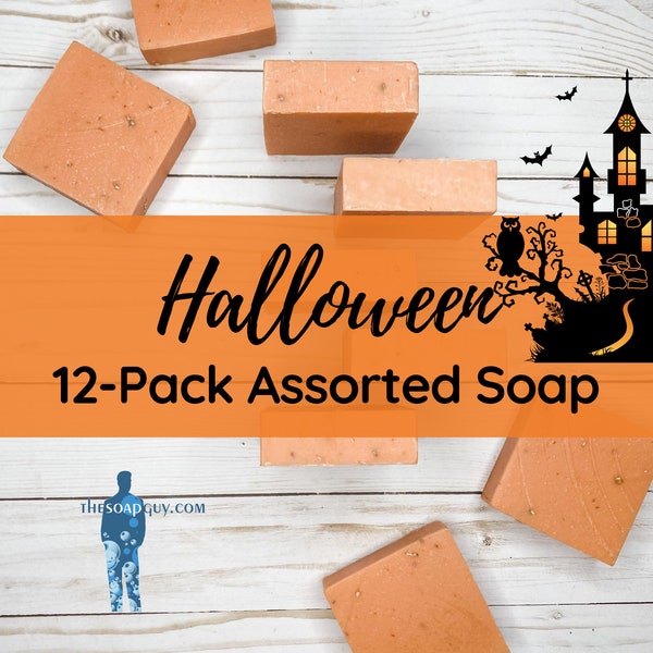 Halloween Soap Assorted Premium Handmade Soap Bars | Fun Gifts for Her, for Him, for Kids